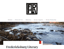 Tablet Screenshot of fredericksburgwriters.com